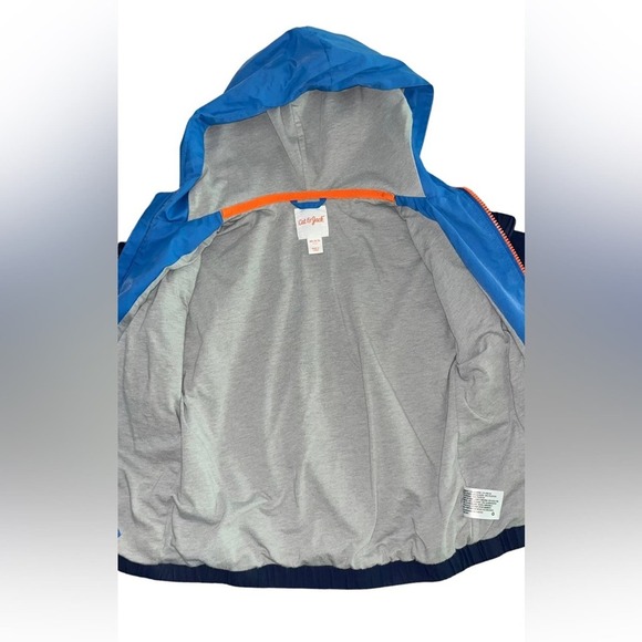 Cat & Jack Boys Lightweight Lined Jacket with Hood Size XS 4/5 - Picture 2 of 5